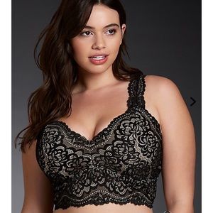 Torrid lace bralette